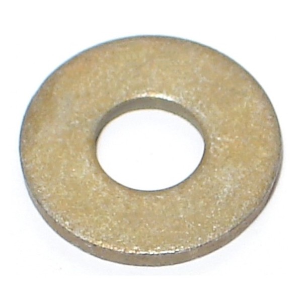 Midwest Fastener Flat Washer, For Screw Size #14 , Steel Zinc Yellow Finish, 20 PK 74741